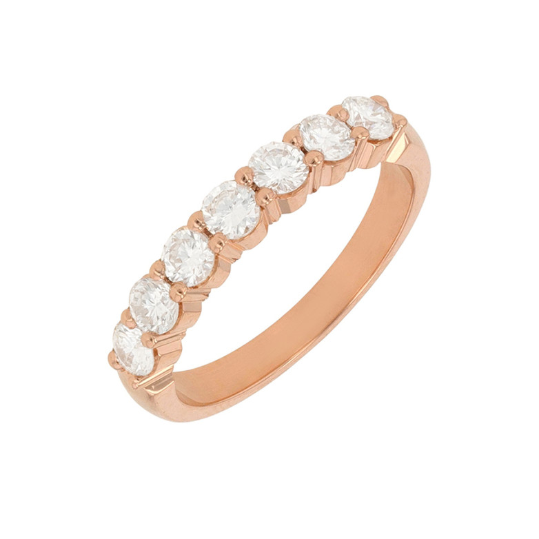 Alliance diamants 0.93 carat or rose 4.34g Comme neuf -  reconditionné disponible sur Gemme Les Bijoux